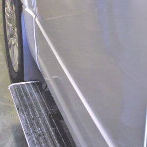 Mud flap on 2011 Ford Expedition Front