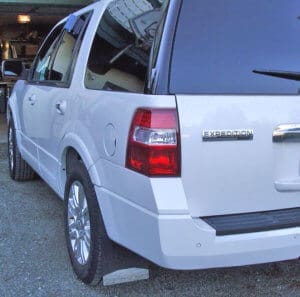 Mud Flap on 2011 Ford Expedition Rear