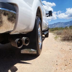 Mud Flaps on 2013 Ford F-250 12" wide standard length