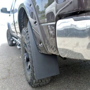 Mud flaps on 2016 Dodge rear