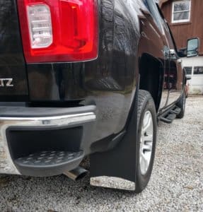 mud flaps on Chevy 1500