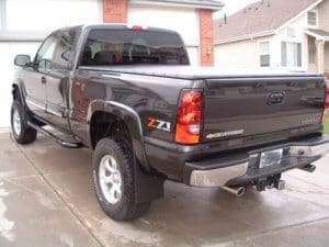 mud flaps on Z71 Chevy