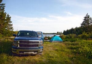 camp from your truck