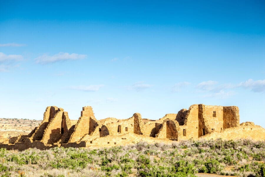 A visit to Chaco Culture National Park while RV camping in New Mexico is a fun, educational experience for the entire family.