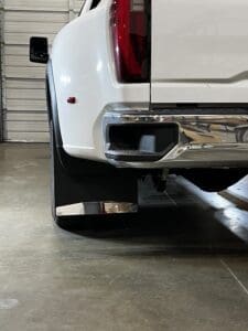 2024 Chevy Dually with line, standard length 7" off the ground