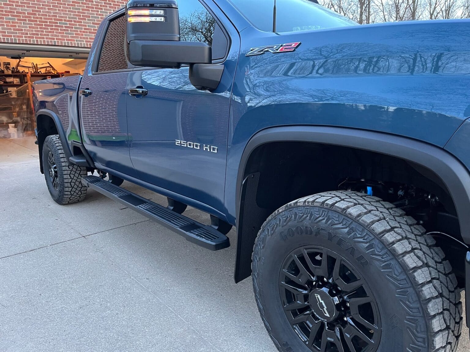 Duraflap Chevy 2500 ZR2 and ZR2 Bison Rear 2024 - Current Custom Mud ...