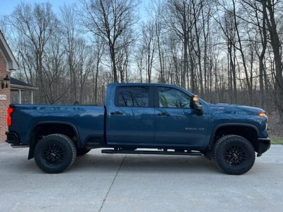 Duraflap Chevy 2500 ZR2 and ZR2 Bison Rear 2024 - Current Custom Mud ...