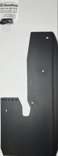 Dodge 2500/3500  (Front flaps)  for 2010 - 2012 Dually's and 2010 - 2013 Single rear wheel trucks BlackLine