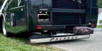 Motorhome Mud Flap with Cutout and Custom Text - Image 5